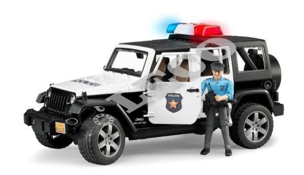 JUCARIE MASINA DE POLITIE JEEP RUBICON U02526 BRUDER