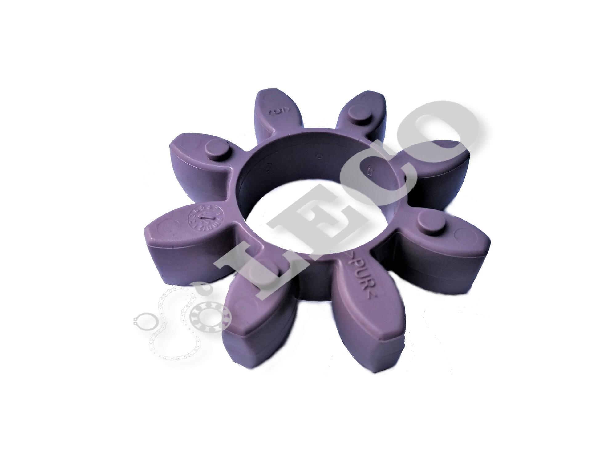 KTR ELEM. ELASTIC ROTEX 55 98 Sh-A PURPLE