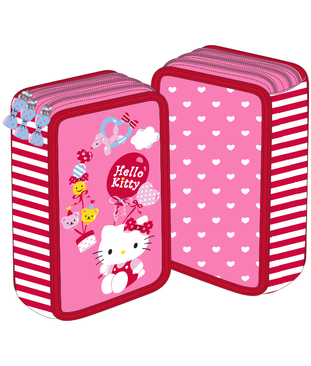 Astuccio Hello Kitty 3 cerniere