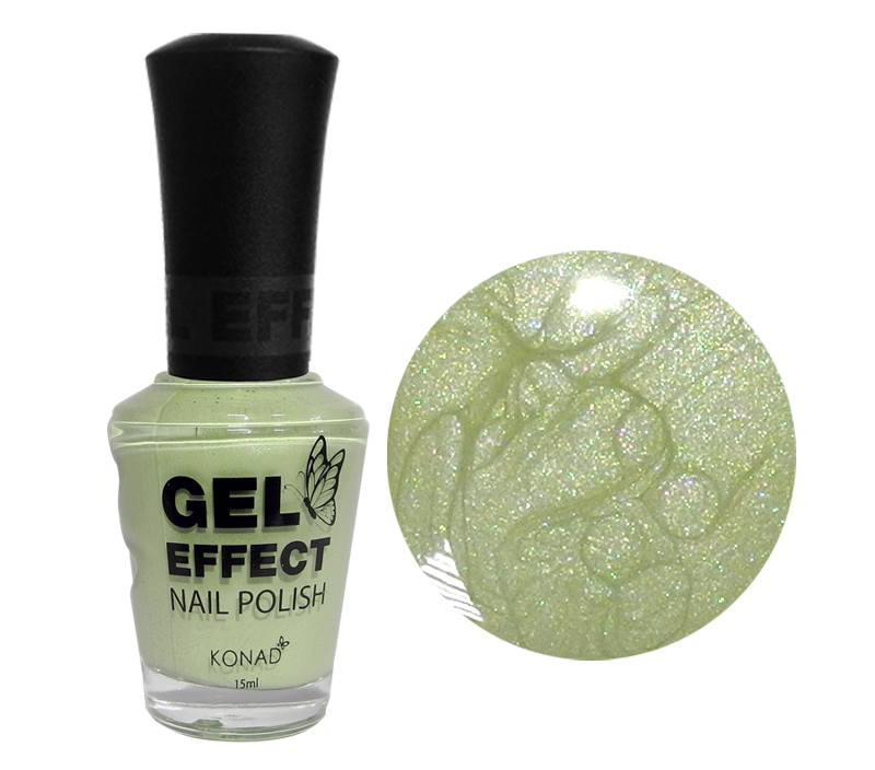 KONAD Gel Effect 15ml lac de unghii Nail 16 Silver Pearl