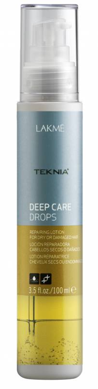 LK DEEP CARE Drops lotiune reparatoare par uscat 100ml