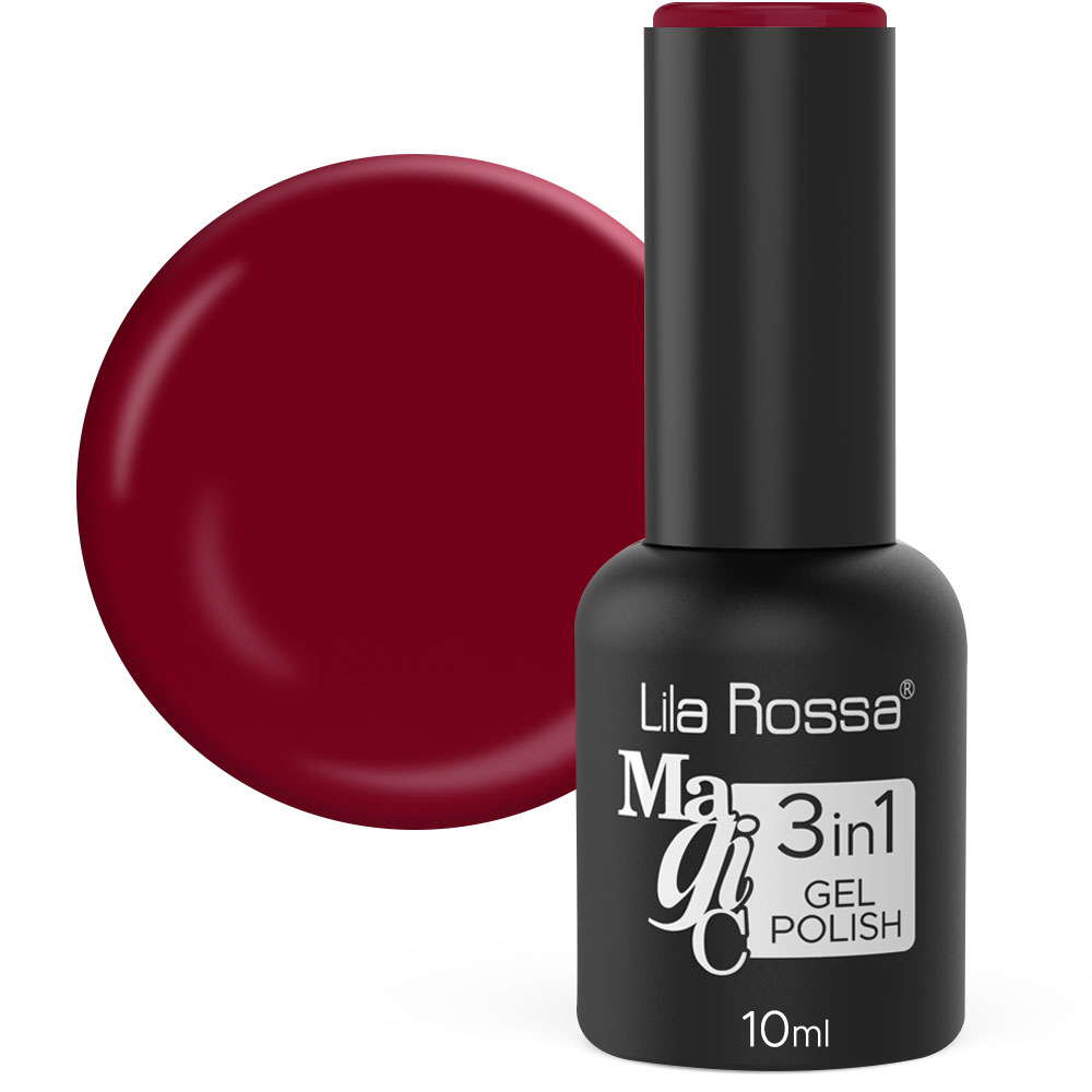 Oja semipermanenta Lila Rossa Magic 3in1 108 Cherry Lucios 10 ml