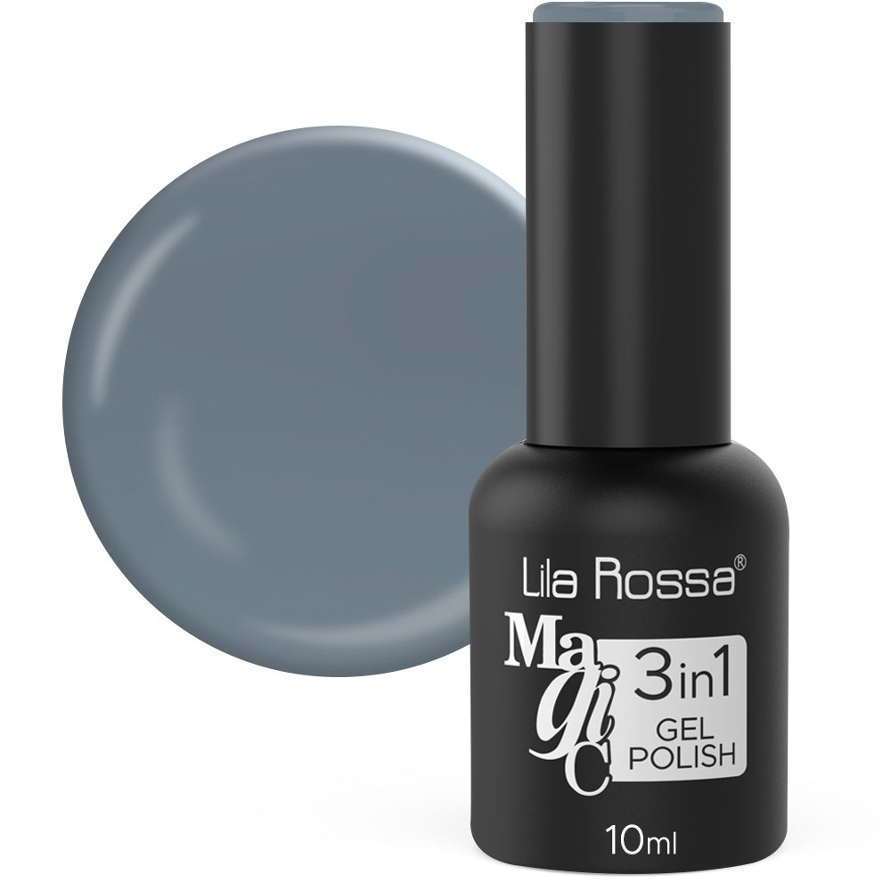 Oja semipermanenta Lila Rossa Magic 3in1 109 Attitude Gray Lucios 10 ml