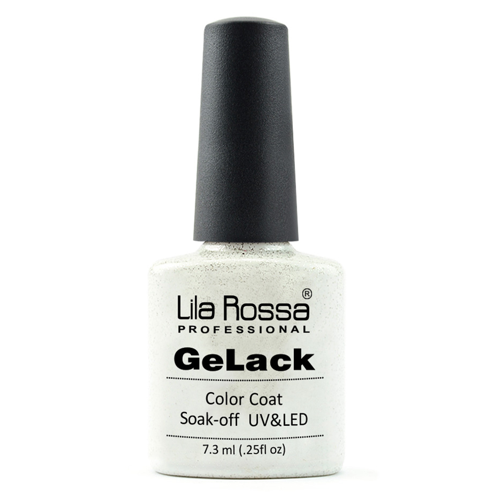Oja semipermanenta Lila Rossa Gelack, 041 Silver, 7.3 ml