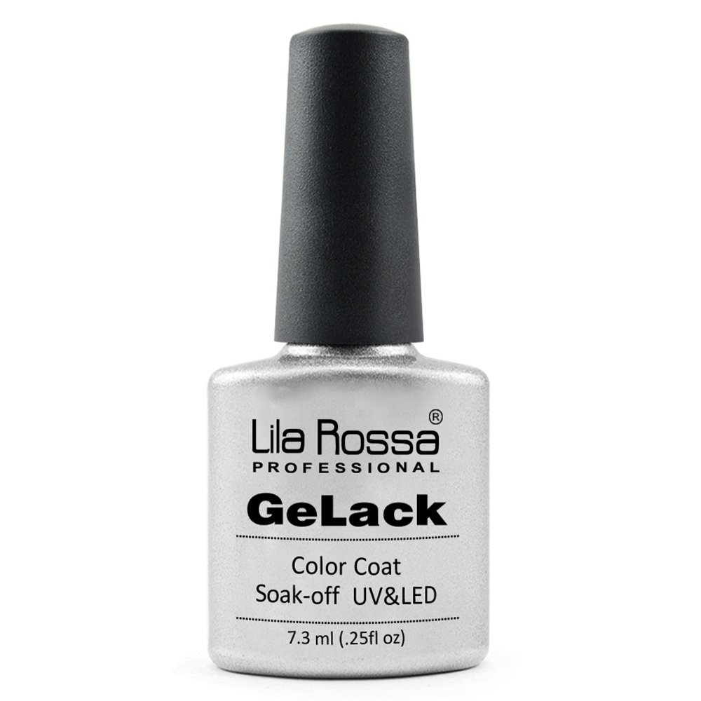Oja Semipermanenta Lila Rossa Gelack, 042 Silver, 7.3 Ml imagine produs
