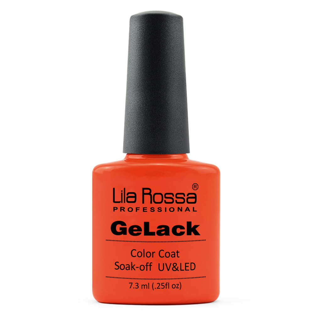 Oja Semipermanenta Lila Rossa Gelack, 070 Orange, 7.3 Ml poza