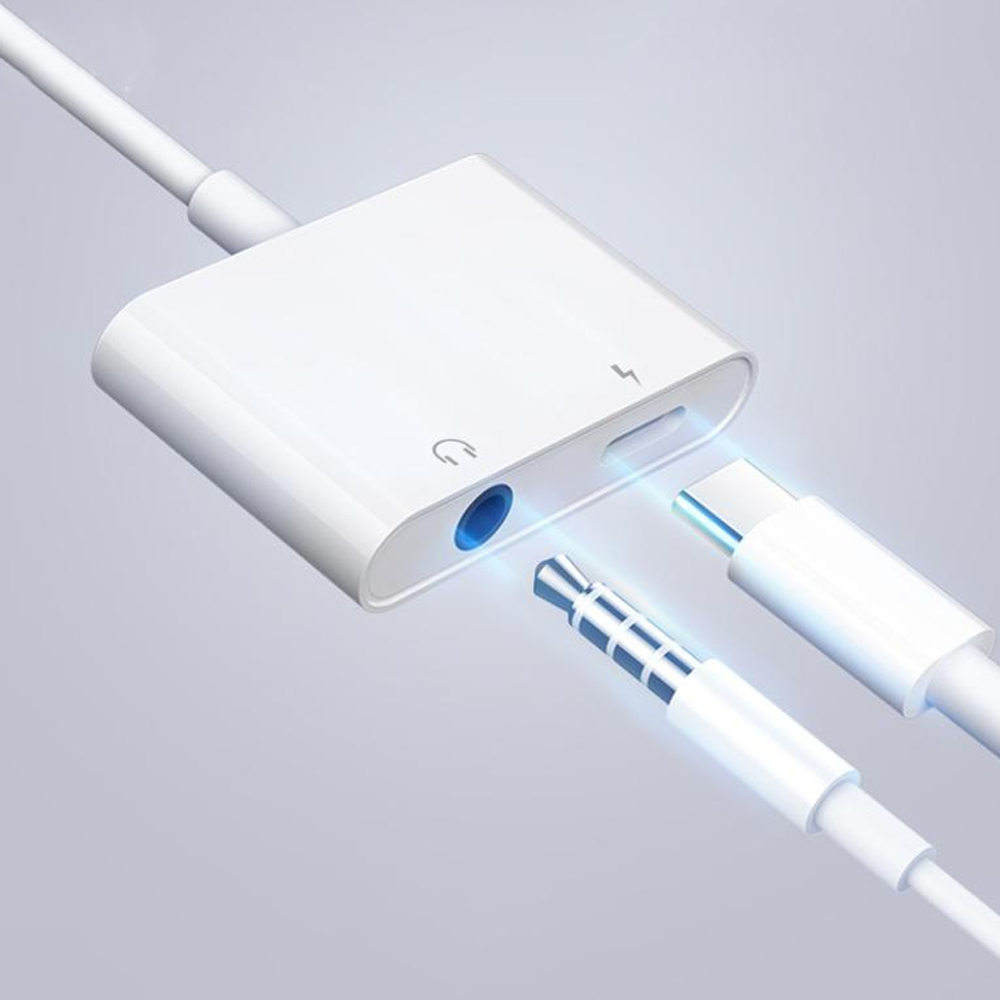 Adaptor audio 4 in 1 USB tip C - AUX si port tip C, [3],https:lilarossa.ro