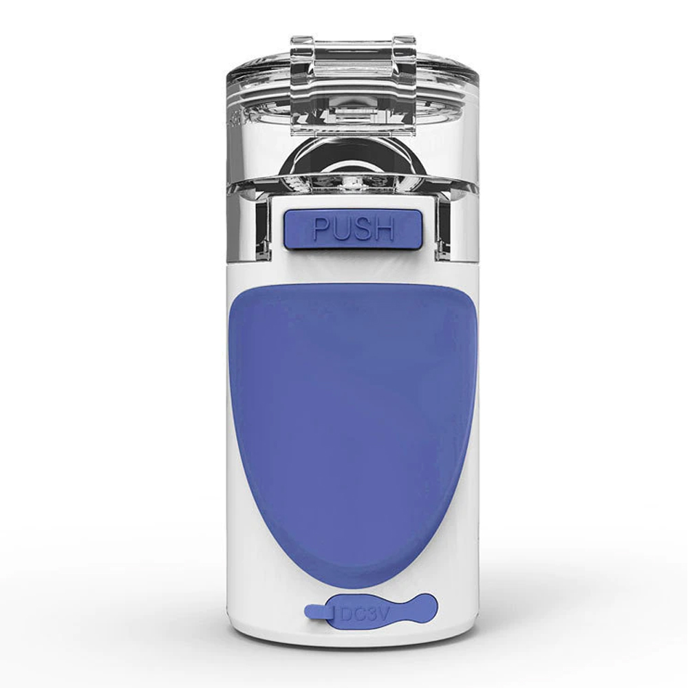 Aparat aerosoli Lila Care, nebulizator, portabil,  ultrasonic, baterii si adaptor priza, tehnologie Mesh, accesorii, trusa depozitare, super silentios, alb, [3],https:lilarossa.ro