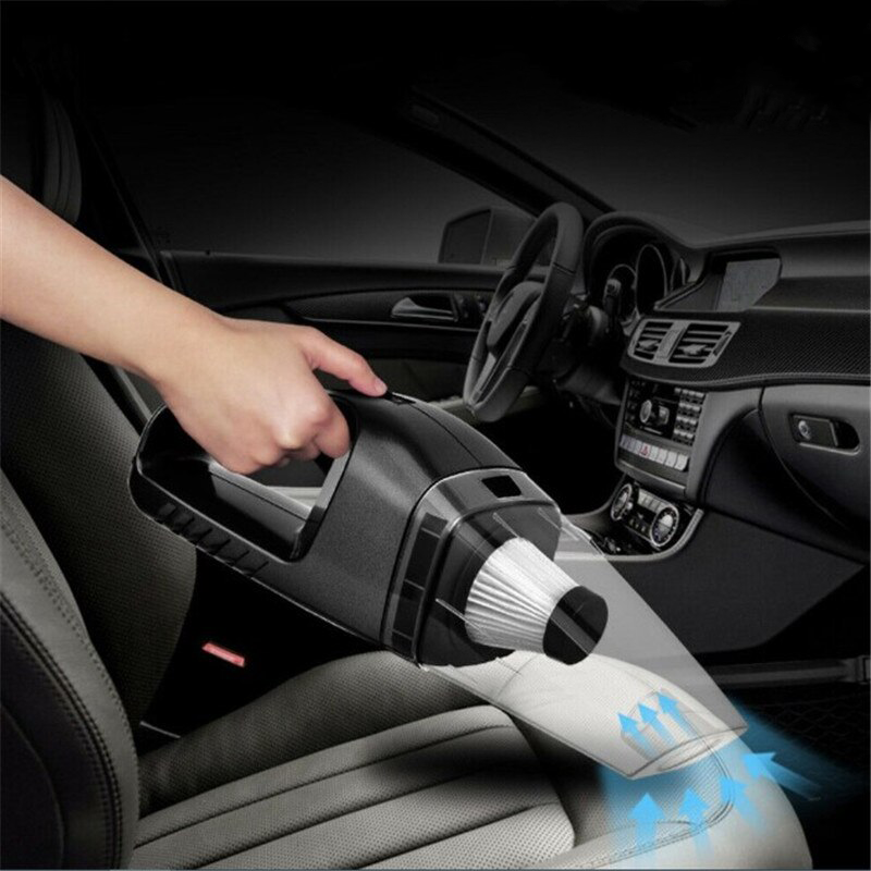 Aspirator portabil Loomax, pentru masina, cu dubla utilizare, umed si uscat, 80 W, Negru, [4],https:lilarossa.ro