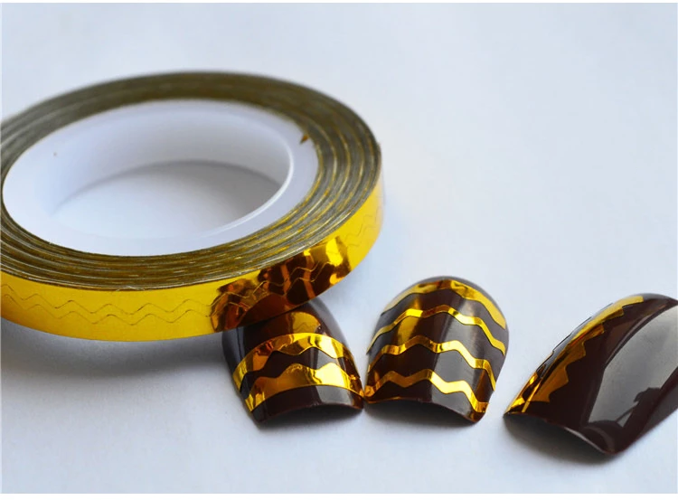 Banda decorativa lata, gold, [4],https:lilarossa.ro