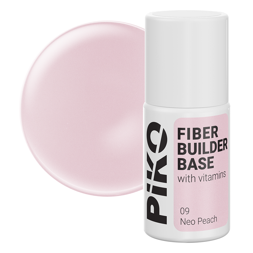 Fiber Builder Base cu Vitamine, Piko, 7 ml, 09 Neo Peach Base