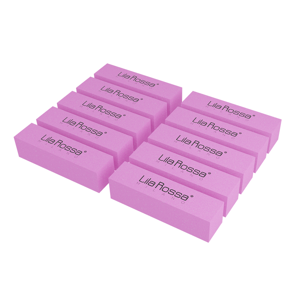 Buffer Lila Rossa, pink set 10, granulatie 150 Lila Rossa imagine noua 2022