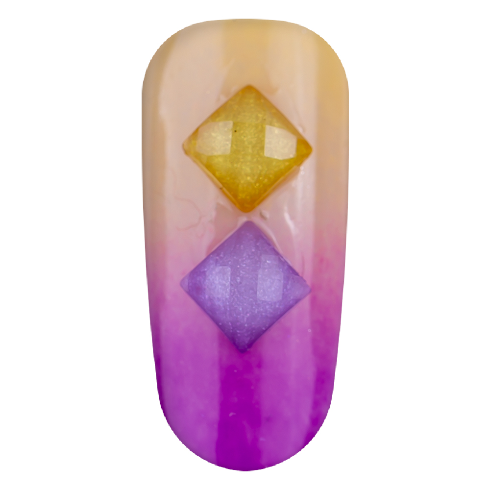 Carusel decoratiuni unghii, patrate, multicolore, [3],https:lilarossa.ro