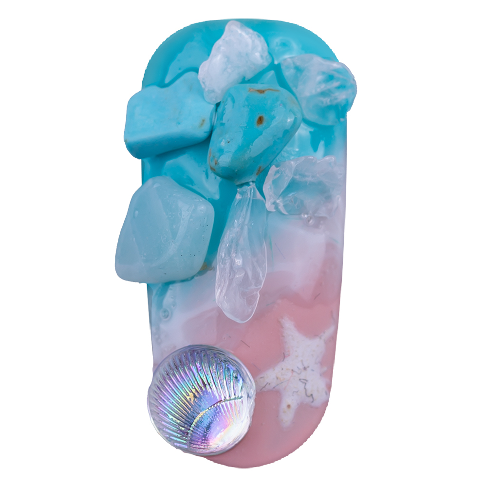 Carusel decoratiuni unghii, model stoica, multicolore, [5],https:lilarossa.ro