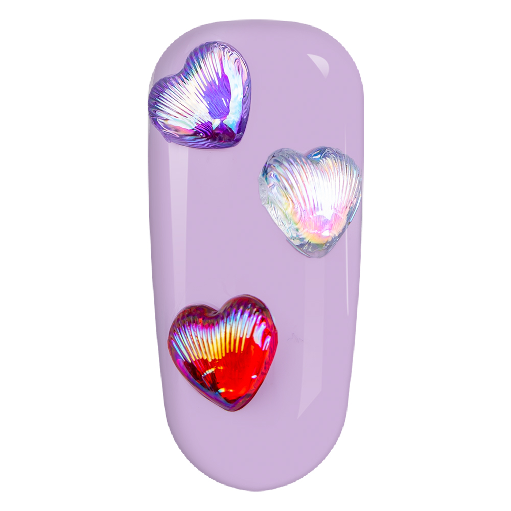 Carusel decoratiuni unghii, inimi, multicolore, [7],https:lilarossa.ro