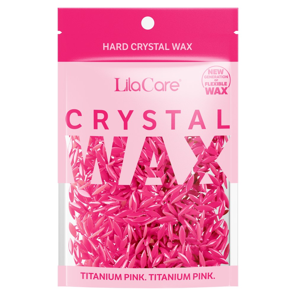 Ceara epilat granule elastica 100 g LilaCare Crystal Wax Titanium Pink Lila Care imagine noua 2022