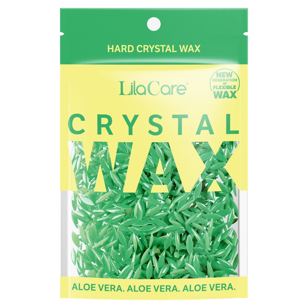 Ceara epilat granule elastica 100 g LilaCare Crystal Wax Aloe Vera Lila Care imagine noua 2022