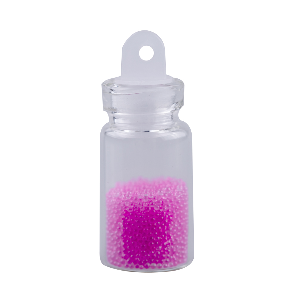 Set decor unghii, sticlute pietricele tip caviar, 12 buc, DU19-4, [3],https:lilarossa.ro