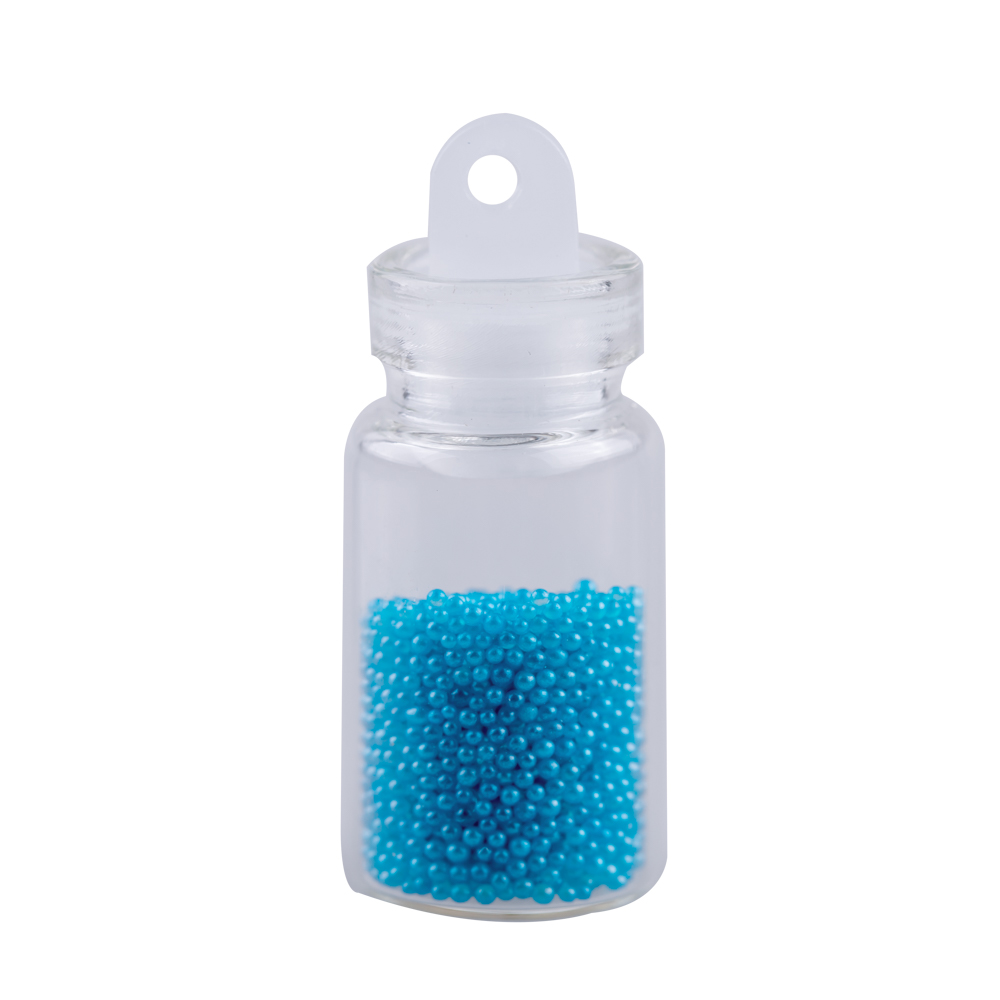 Set decor unghii, sticlute pietricele tip caviar, 12 buc, DU19-4, [4],https:lilarossa.ro