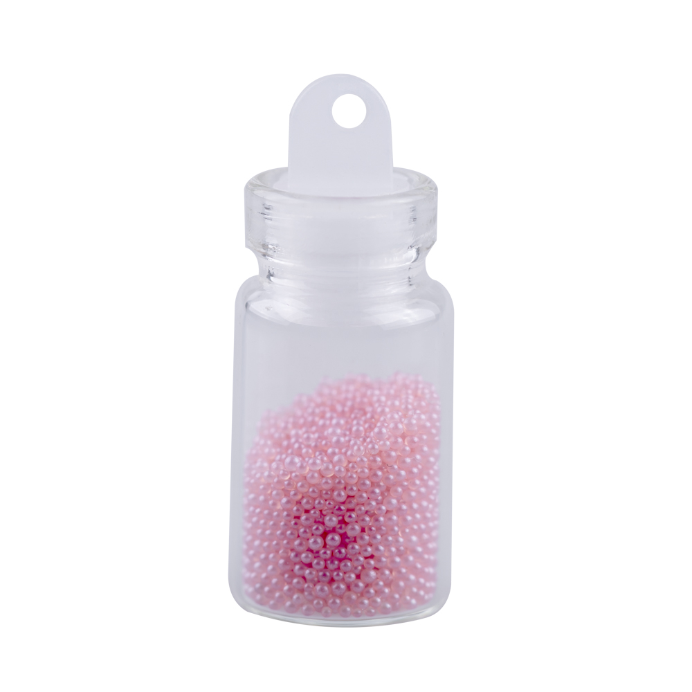 Set decor unghii, sticlute pietricele tip caviar, 12 buc, DU19-4, [5],https:lilarossa.ro