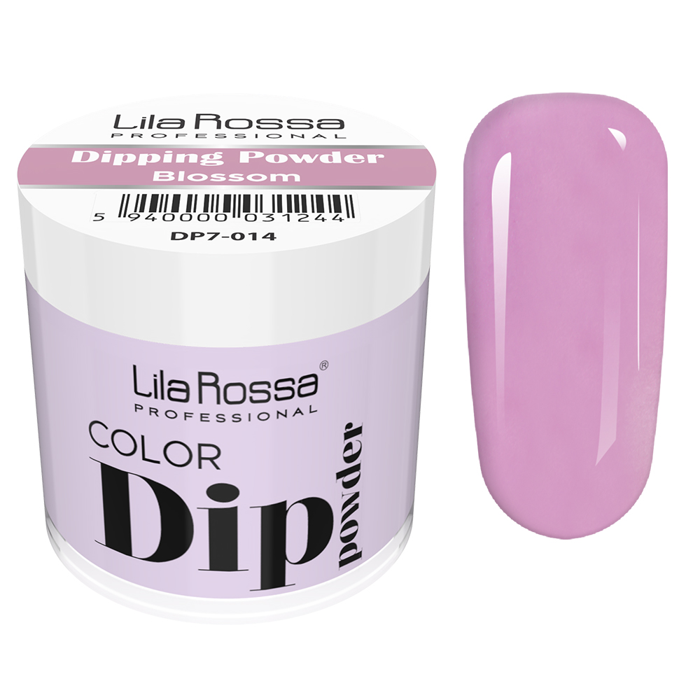 Dipping powder color, Lila Rossa, 7 g, 014 Blossom Lila Rossa imagine noua 2022
