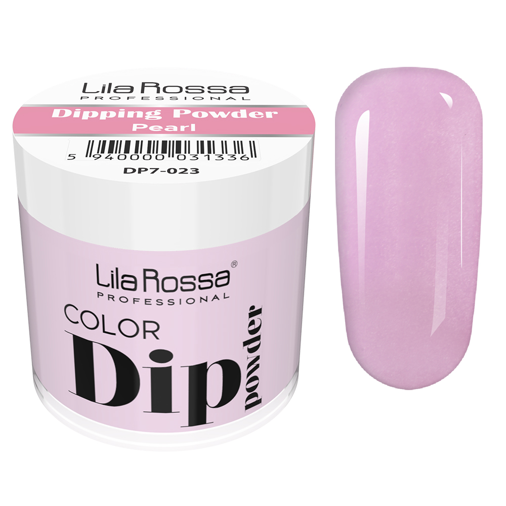 Dipping powder color, Lila Rossa, 7 g, 023 pearl 023 imagine noua 2022