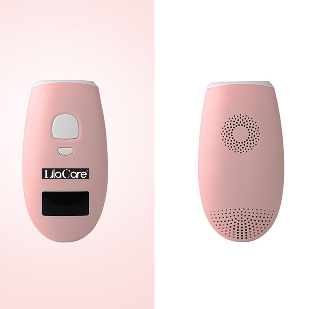 Epilator IPL Lila Care, epilare definitiva, 990.000 pulsatii, 5 trepte de putere, cu ecran LCD, roz, [6],https:lilarossa.ro