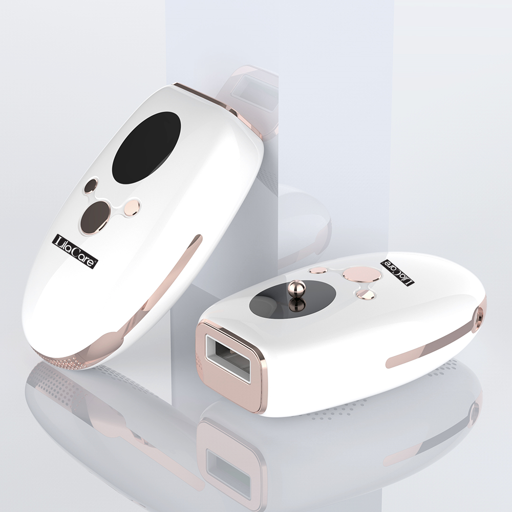Epilator IPL Lila Care, epilare definitiva cu efect de racire, 999.999 pulsatii, 5 trepte de putere, cu ecran LCD, alb, [7],https:lilarossa.ro