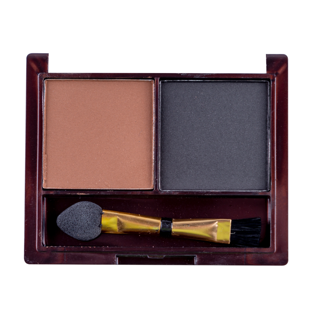 Fard de sprancene, Miss Rose Eyebrow Powder 03, cu aplicator, [2],https:lilarossa.ro