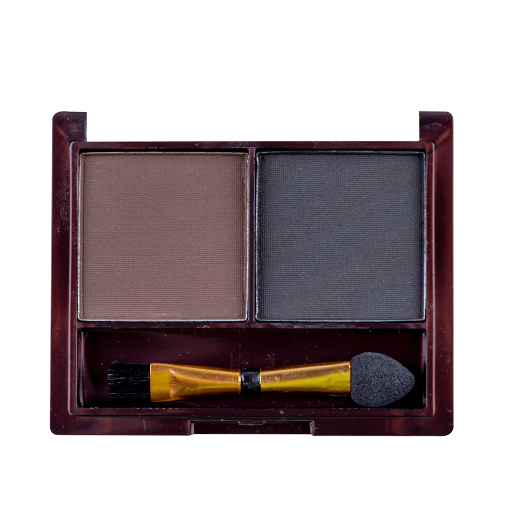 Fard de sprancene, Miss Rose Eyebrow Powder 04, cu aplicator, [2],https:lilarossa.ro