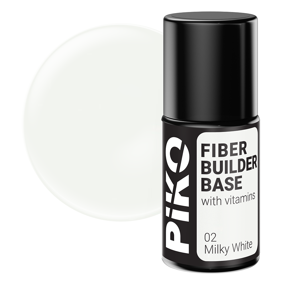 Fiber builder base cu Vitamine, Piko, 7 ml, Milky White BASE