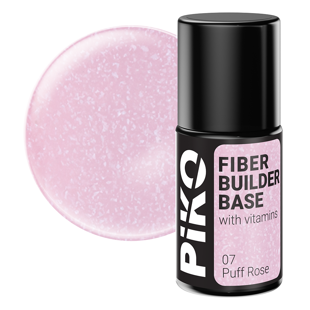 Fiber builder base cu Vitamine, Piko, 7 ml, Puff Rose Base