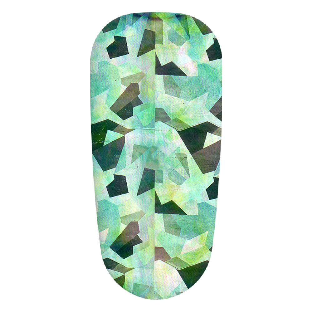 Folie decor unghii, Lila Rossa, cu adeziv, holografica, 052, [4],https:lilarossa.ro