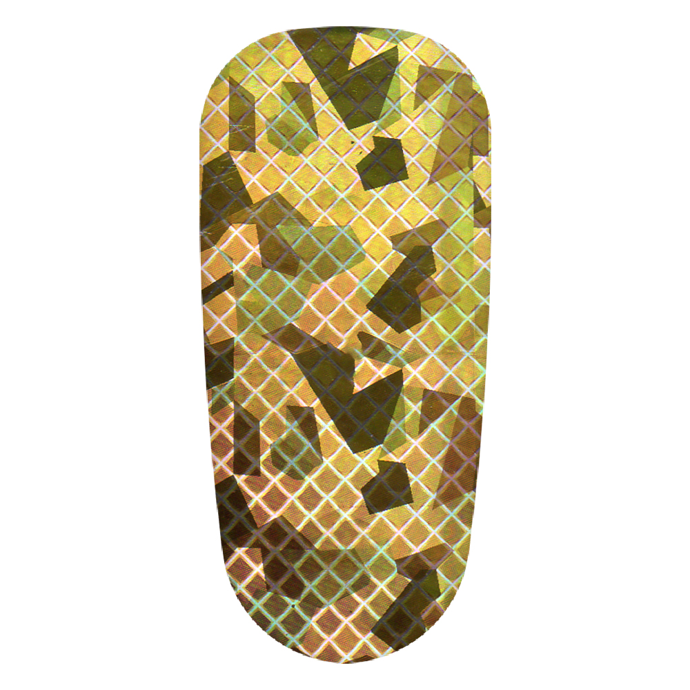 Folie decor unghii, Lila Rossa, cu adeziv, holografica, 130, [4],https:lilarossa.ro