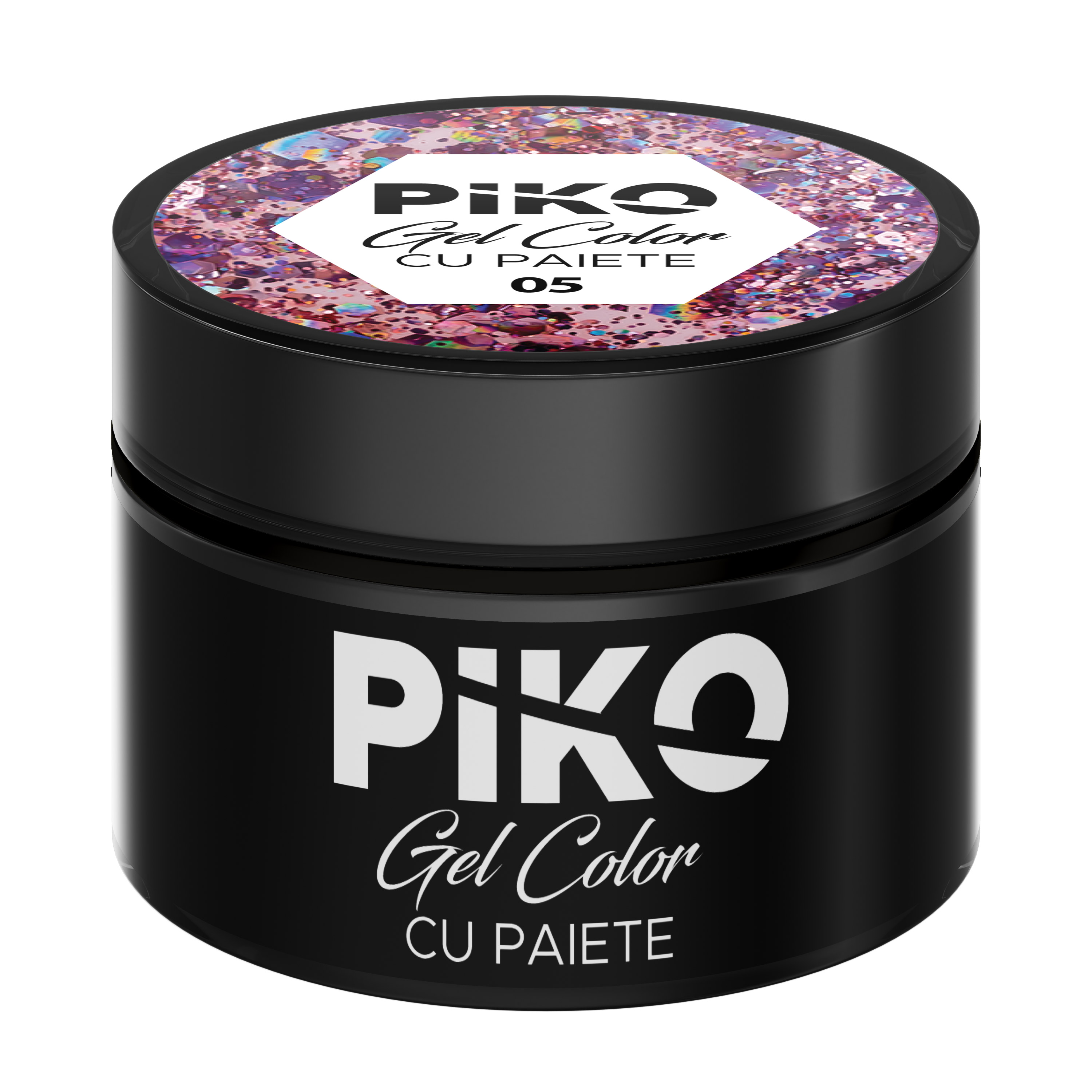 Gel color cu paiete Piko, 5g, 05, [2],https:lilarossa.ro
