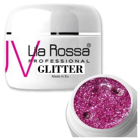 Gel Color Lrp Glitter Bellagio Pink 5g imagine produs