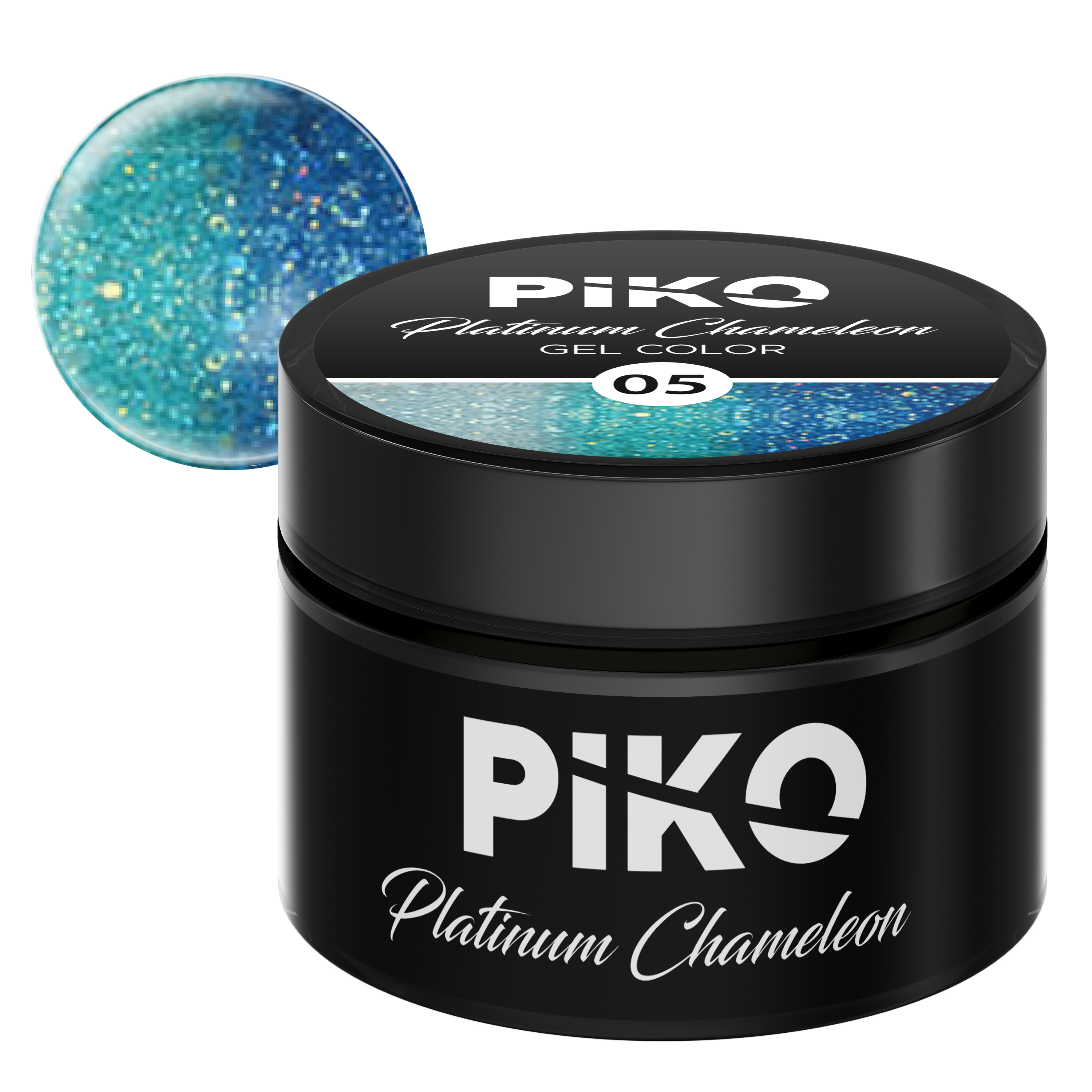 Gel color Piko, Platinum Chameleon, 5g, model 05 lila-rossa.ro imagine noua 2022
