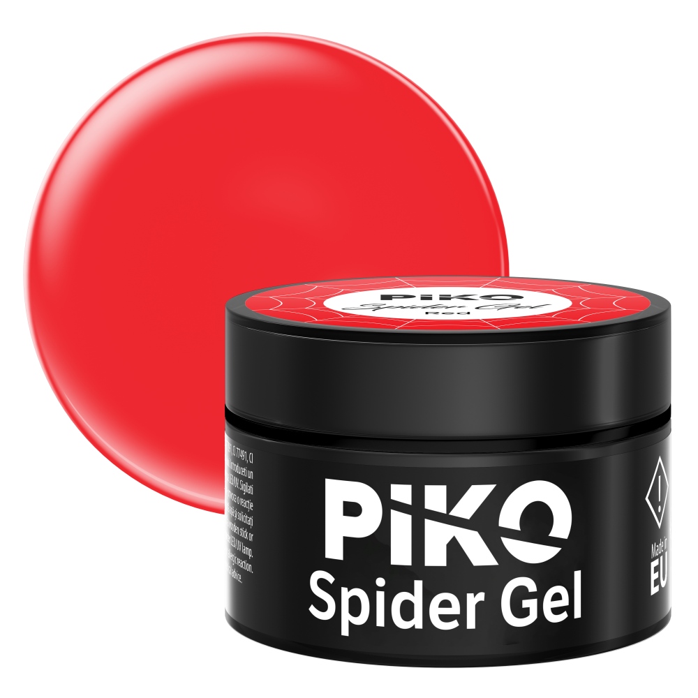 Gel de unghii PIKO spider gel rosu lila-rossa.ro imagine noua 2022
