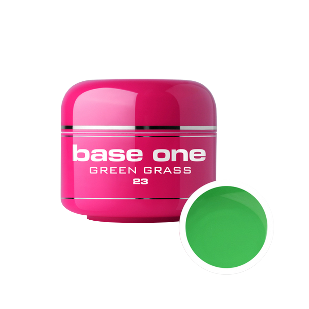 Gel UV color Base One, 5 g, green grass 23 Base One imagine noua 2022