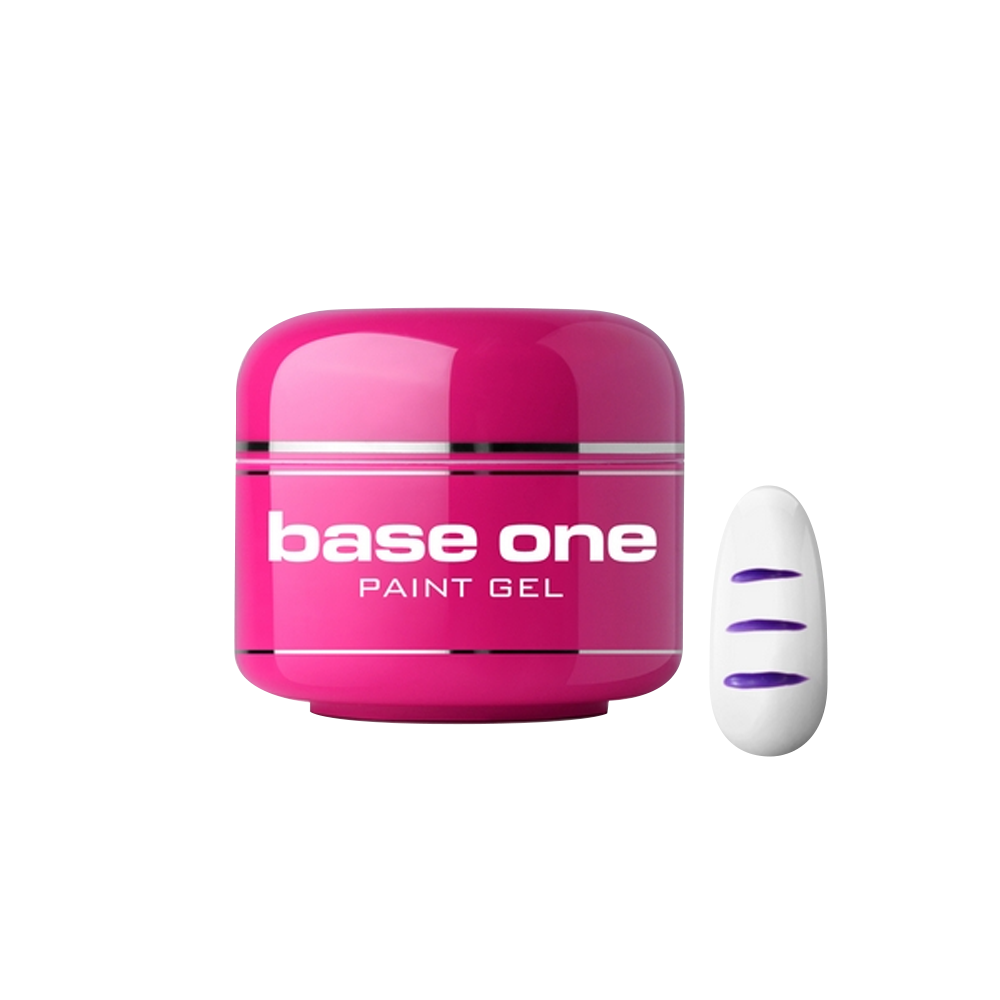 Gel UV color Base One, 5 g, Paint Gel, dark violet 05