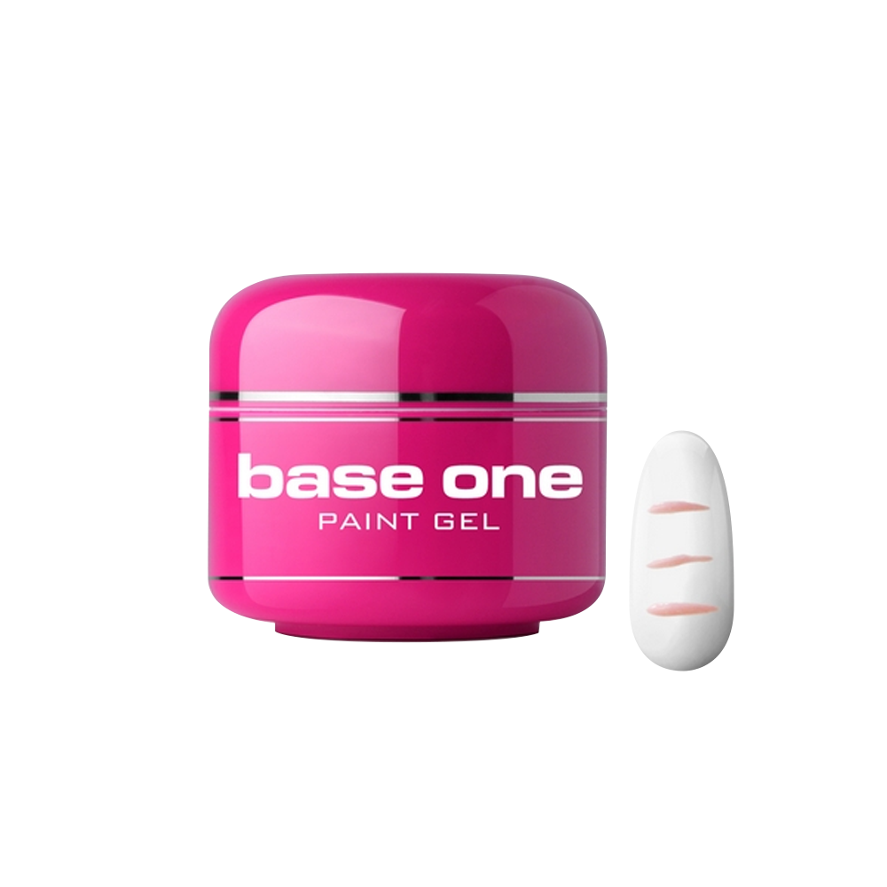 Gel UV color Base One, 5 g, Paint Gel, delicate pink 02 Base imagine noua 2022