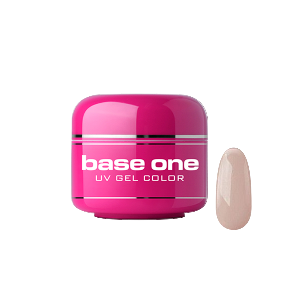 Gel UV color Base One, 5 g, Pastel, dirty pink 10 Base One imagine noua 2022