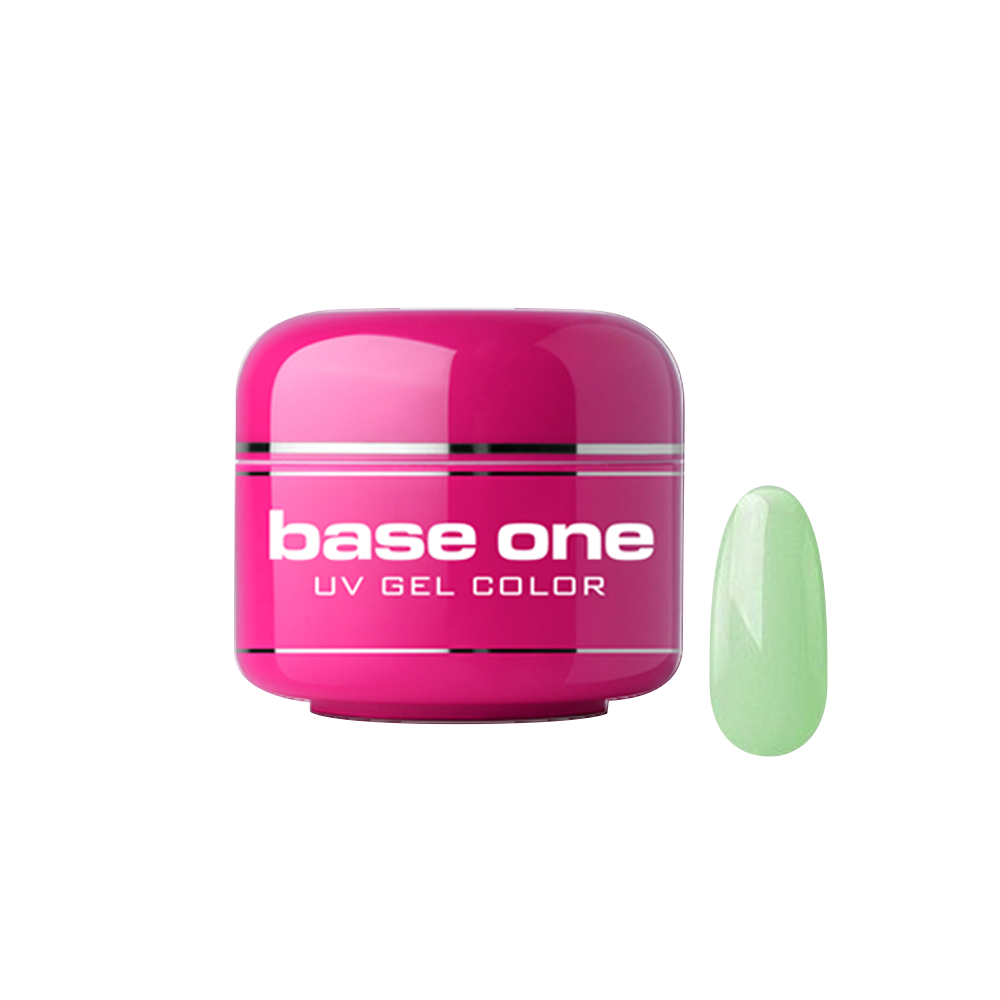 Gel UV color Base One, 5 g, Pastel, mint 04 Base imagine noua 2022