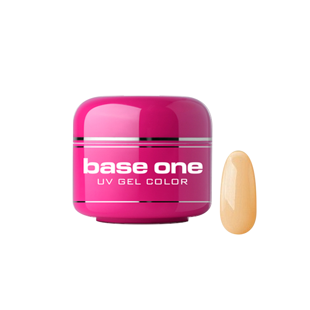 Gel UV color Base One, 5 g, Pastel, orange 02 Base One imagine noua 2022