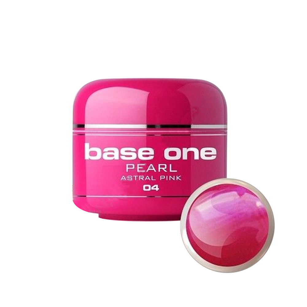 Gel UV color Base One, 5 g, Pearl, astral pink 04 Base One imagine noua 2022