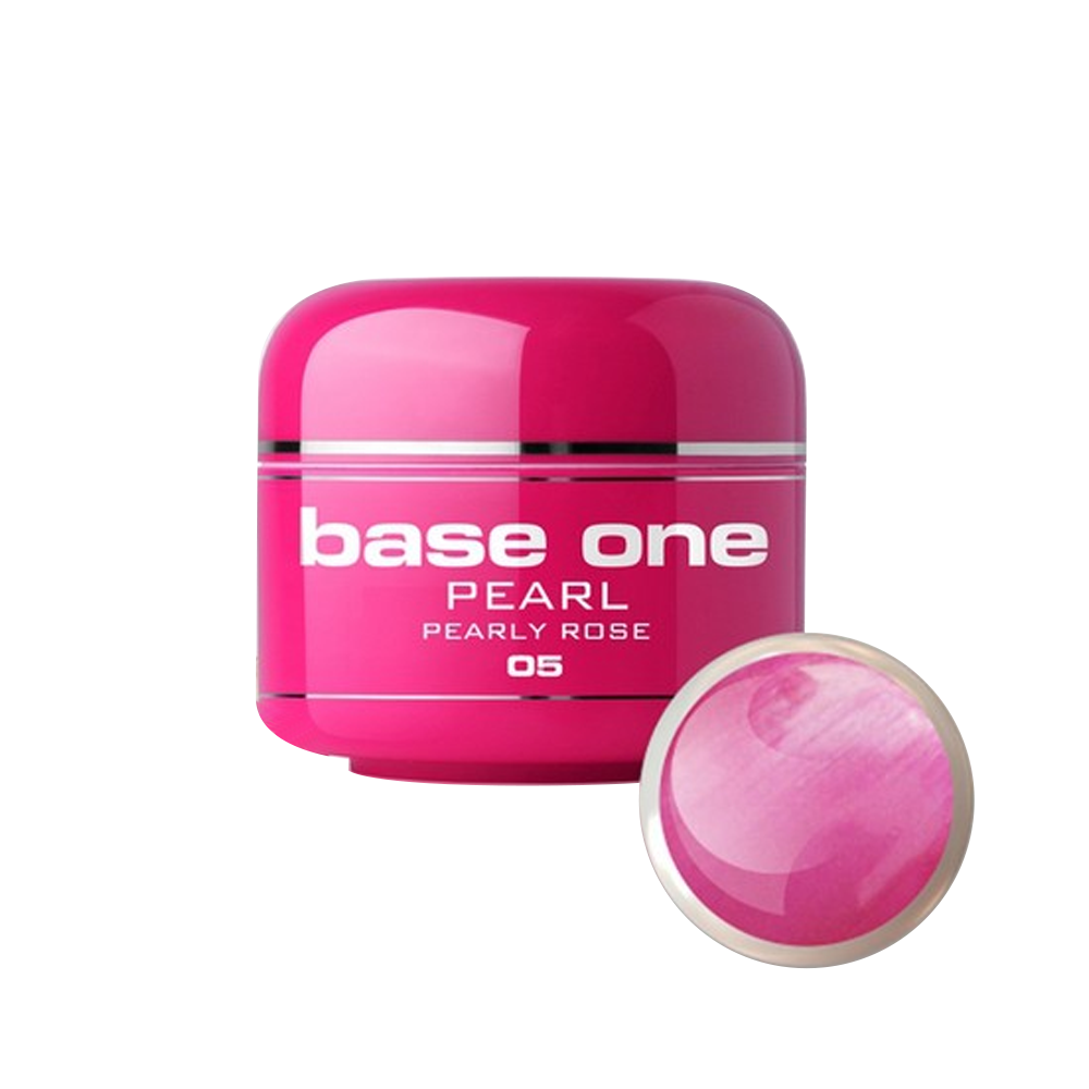 Gel UV color Base One, 5 g, Pearl, pearly rose 05 Base One imagine noua 2022