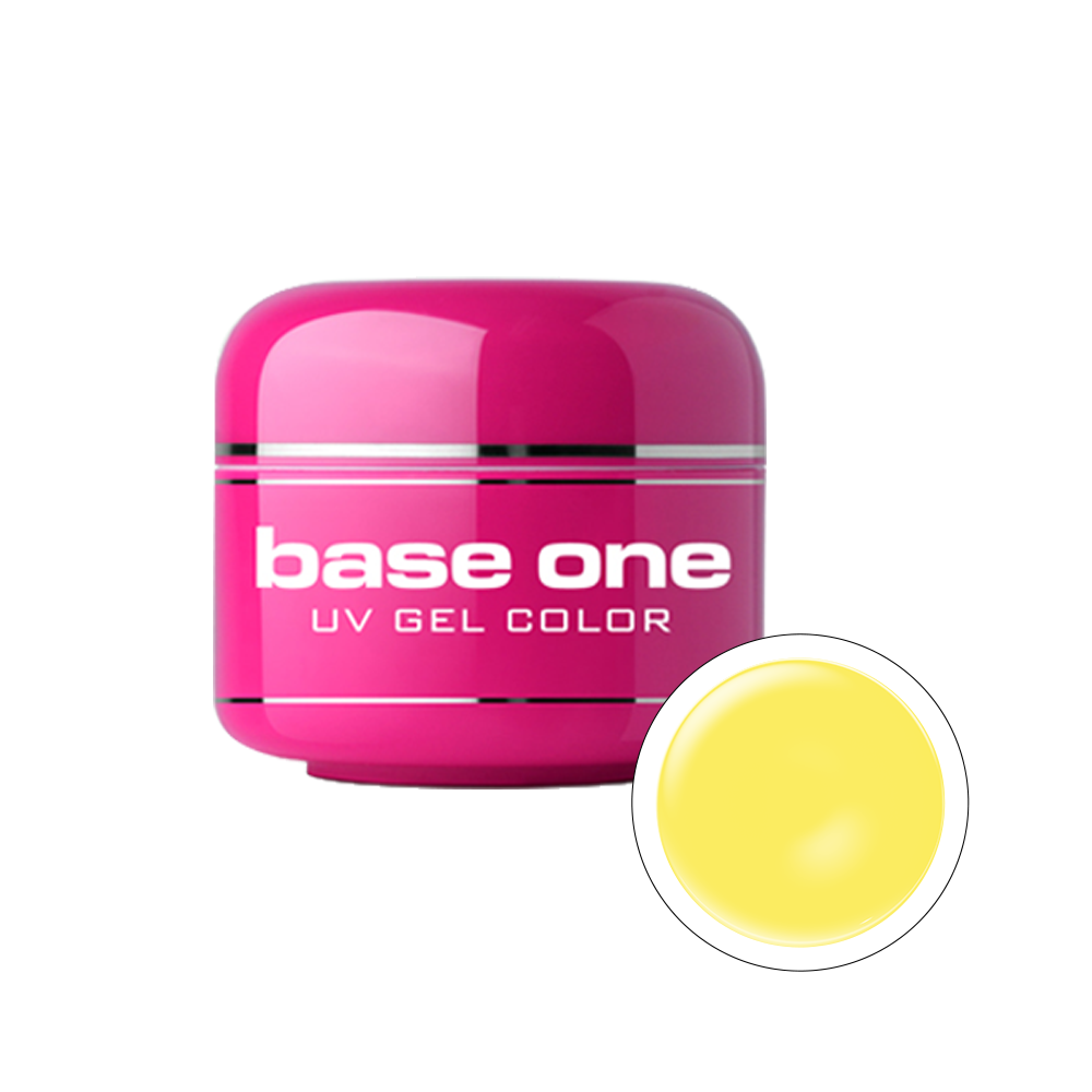 Gel UV color Base One, 5 g, Perfumelle, charlotte banana 01 Banana imagine pret reduceri