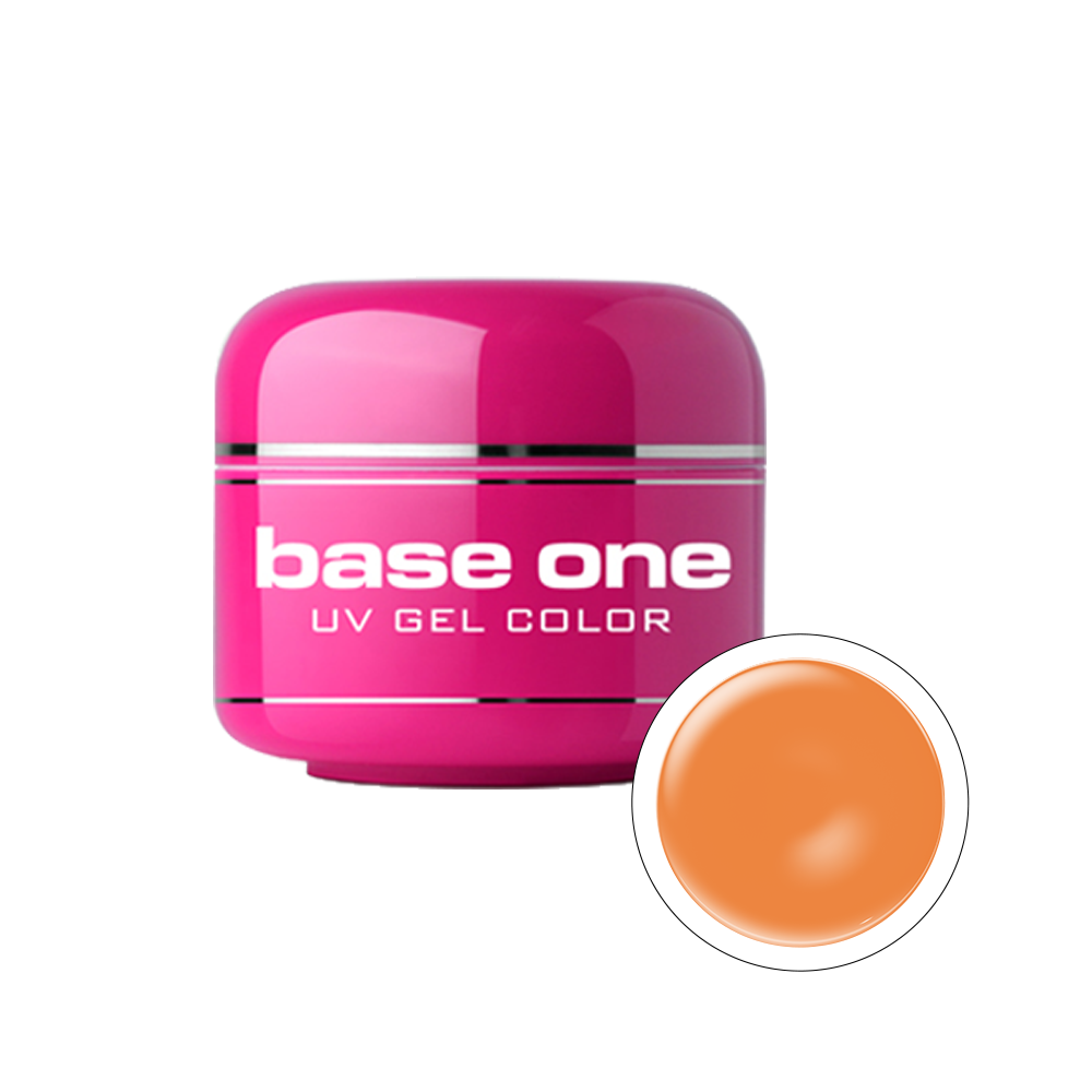 Gel UV color Base One, 5 g, Perfumelle, juliet mango 05 Base One imagine noua 2022