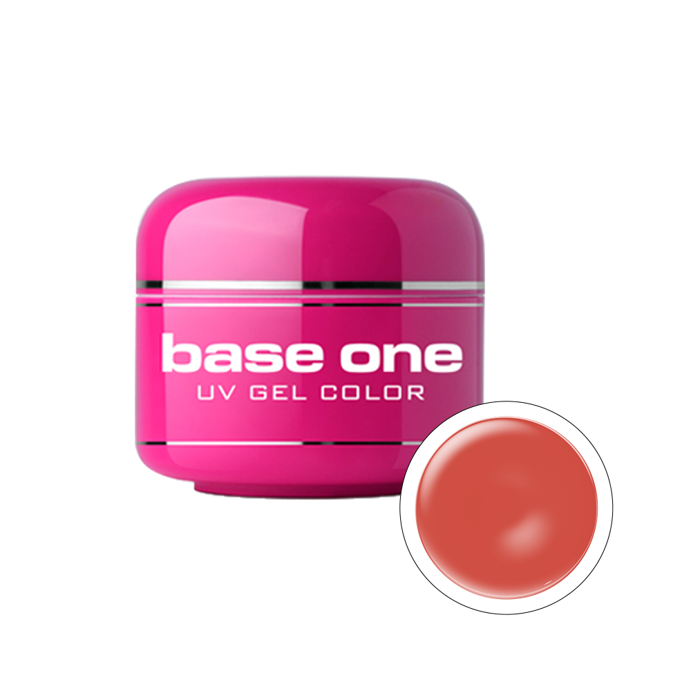 Gel UV color Base One, 5 g, Perfumelle, margaret raspberry 06 Base One imagine noua 2022