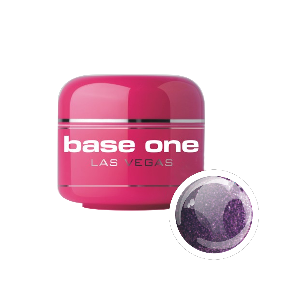 Gel UV color Base One, Las Vegas, mandalay bay pink 07, 5 g Base One imagine noua 2022